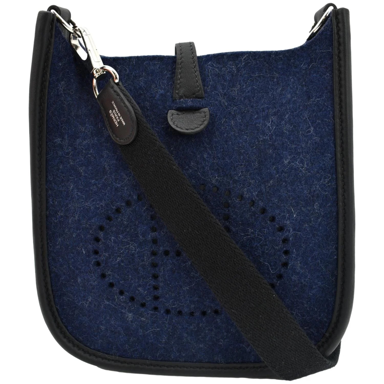 Hermès — Hermes Evelyne Amazone Feutre Leu Nuit — Handbag — resale
