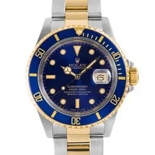 Rolex Submarina Date 16613 E Number Tritium Stainless Steel/YG 2