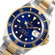 Rolex Submarina Date 16613 E Number Tritium Stainless Steel/YG 3