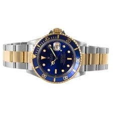 Rolex Submarina Date 16613 E Number Tritium Stainless Steel/YG 4