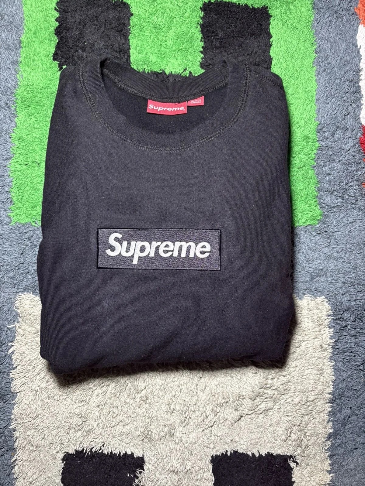 Supreme — Supreme Crewneck Box Logo — streetwear — resale