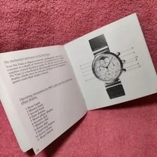 IWC Da Vinci Manual Genuine Instruction Booklet From Japan 4
