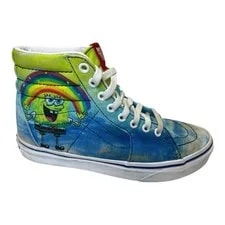 Vans — Vans SpongeBob SquarePants High Top Shoes 721356 6.5 8 — Sneaker — resale