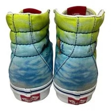 Vans SpongeBob SquarePants High Top Shoes 721356 6.5 8 4