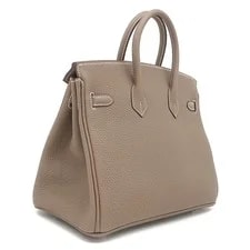 Hermes Birkin 25 Etope SilverMetal , Unused, Greige 2