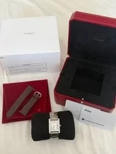 Cartier — Cartier Tank Must Large 34mm X 25mm Quartz Stainless Steel - WSTA0052 — Watch — resale