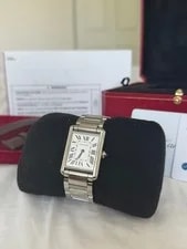 Cartier Tank Must Large 34mm X 25mm Quartz Stainless Steel - WSTA0052 2