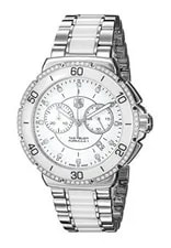 Tag Heuer Formula 1 White Dial Diamond Bezel 41mm CAH1213.BA0863 2