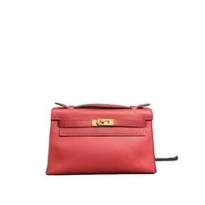 Auth Hermes Kelly Pochette GHW Crossbody 2