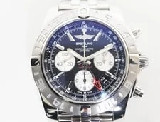 Breitling — Breitling Chronomat 44 GMT AB0420 Stainless Steel From Japan w0717 — Watch — resale