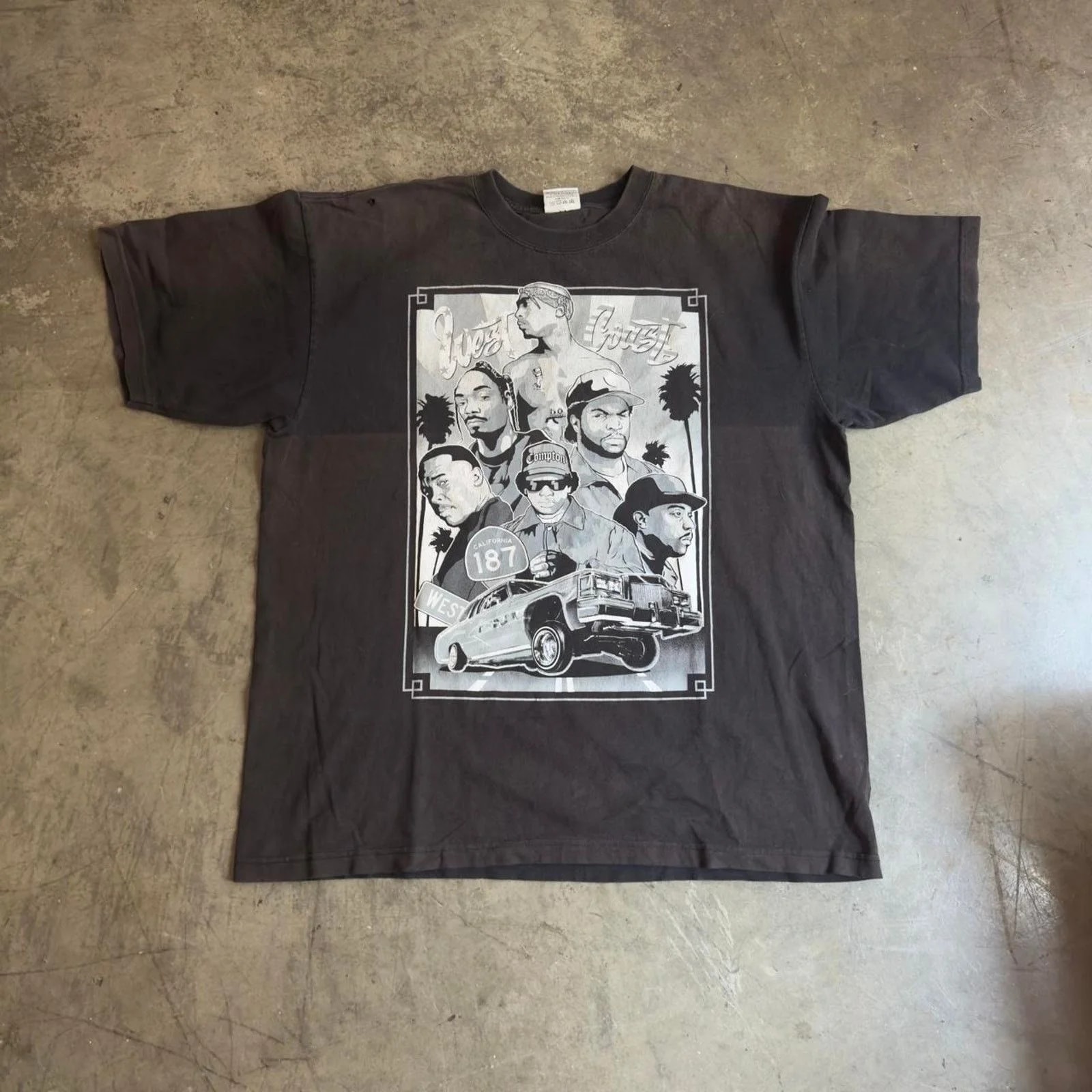 Sun Faded West Coast Rappers — streetwear — resale