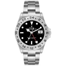 Rolex Explorer II Steel Parachrom Black Dial 16570 Box Card 2
