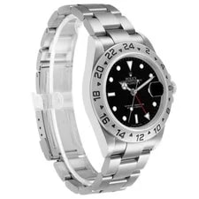 Rolex Explorer II Steel Parachrom Black Dial 16570 Box Card 3