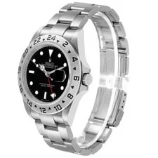Rolex Explorer II Steel Parachrom Black Dial 16570 Box Card 4