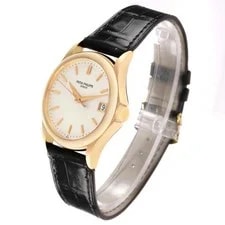 Patek Philippe Calatrava Yellow Gold Silver Dial 5127J 5127 Papers 4
