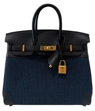 Hermès — Hermes Birkin 25 Quadrille Egee Hardware — Handbag — resale