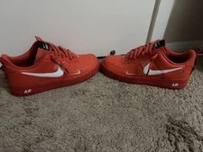 Nike Air Force 1 Low Top / Lace-Up Solid Athletic 3