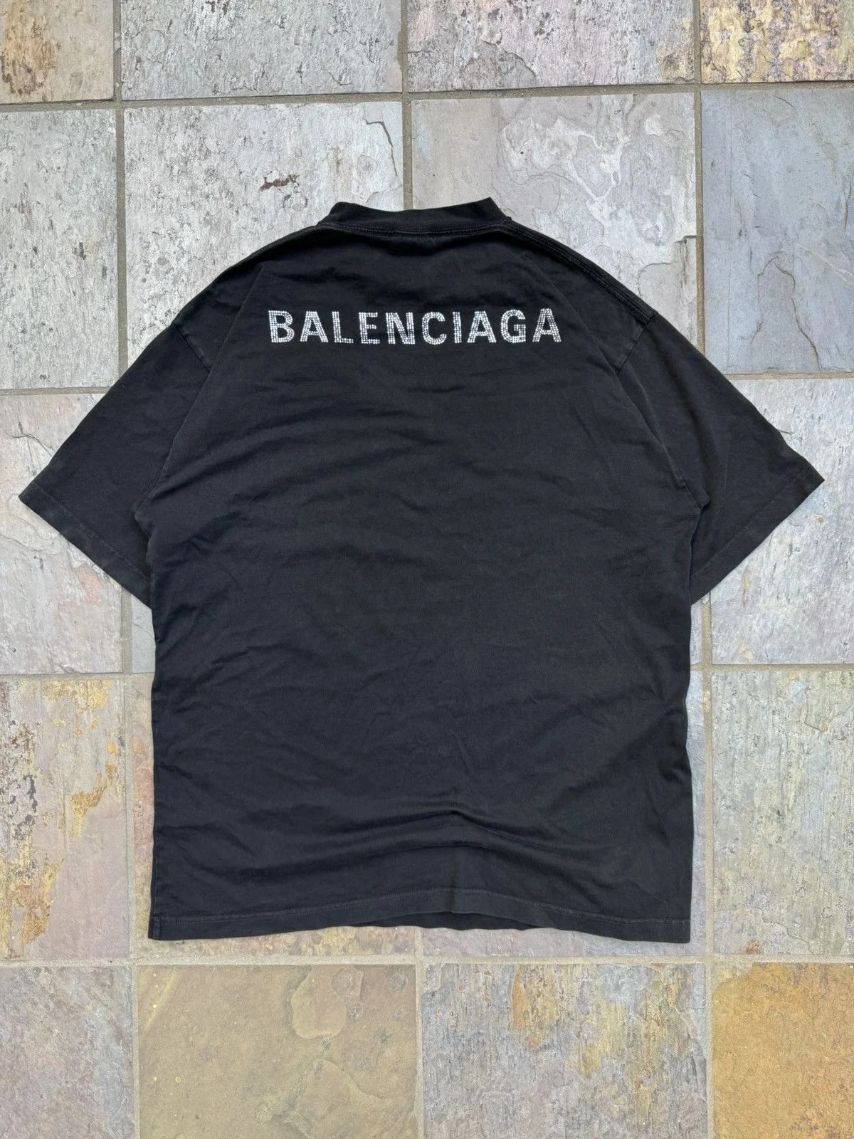 Balenciaga — Balenciaga Rhinestone Tee — streetwear — resale