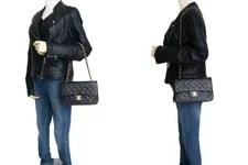 ai7 Chanel Authentic Classic Double Flap 9" Chain 2