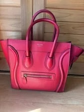 Celine — Celine Luggage Coquelico — Handbag — resale