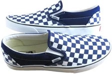 Vans — Vans Classic Slip on Color Theory Checkerboard Beacon Shoes — Sneaker — resale