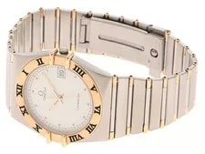 Omega Constellation 3961073 Stainless Steel / Gold 34mm Silver Dial #DW1195 3