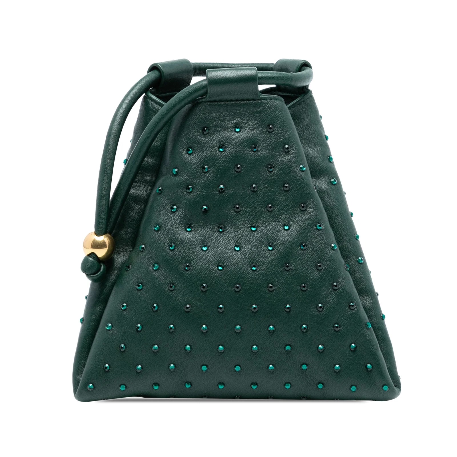 Bottega Veneta — Mini Embellished Triangle — Handbag — resale