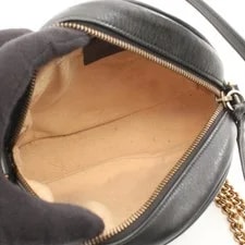Gucci GG Marmont Round Mini Chain 550154 BK 3