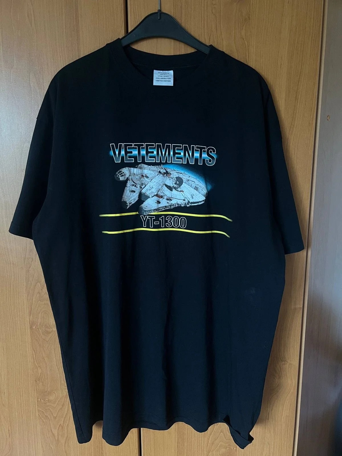 Vetements Star Wars Falcon Oversized Tee — streetwear — resale