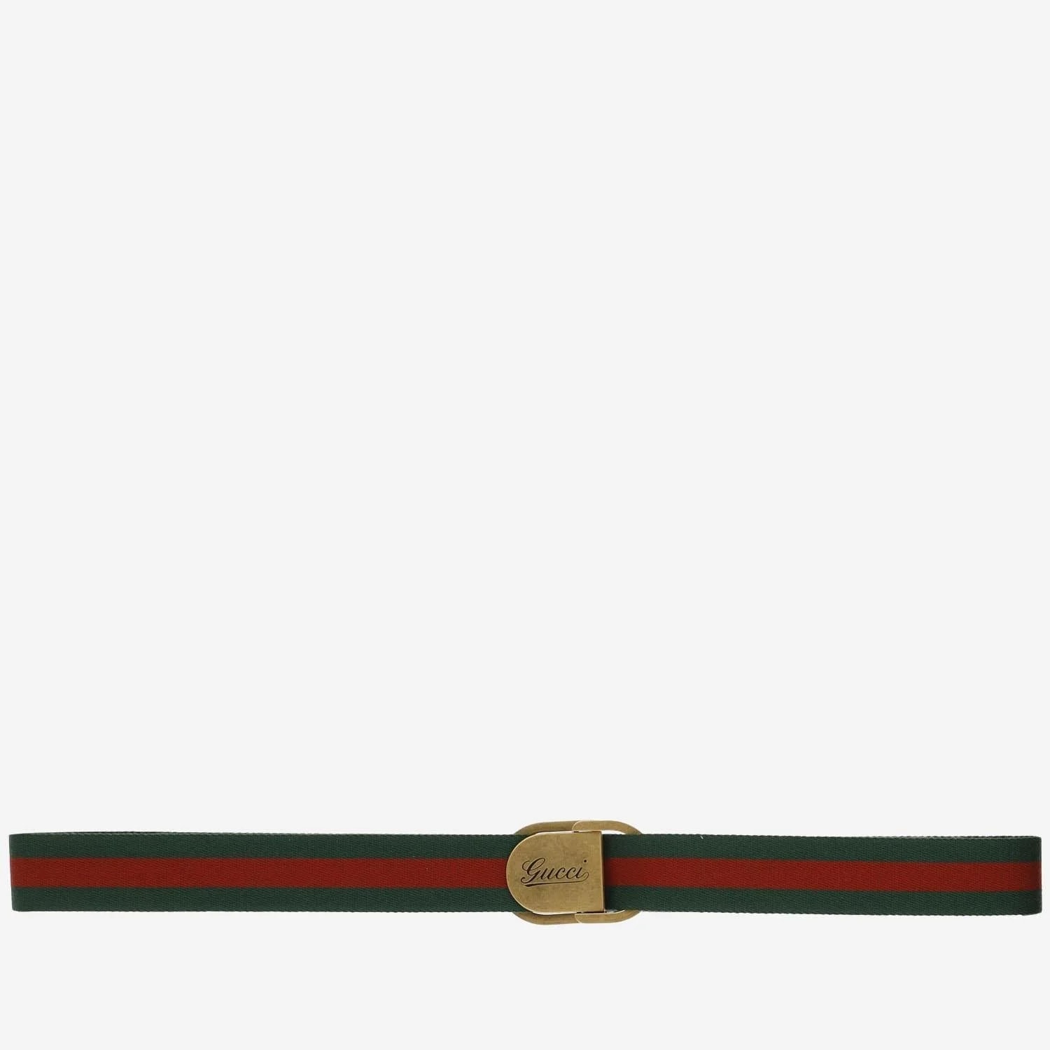 Gucci Web Ribbon Belt — Fabric 3