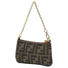 Fendi Baguette Monogram Fabric Mini Handheld 2