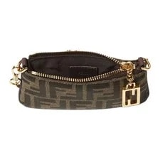 Fendi Baguette Monogram Fabric Mini Handheld 3