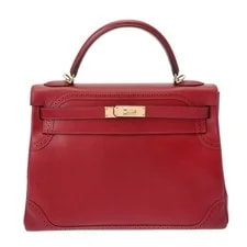 Hermès — Hermes Kelly 28 Outside Stitch 2WAY Ardenne RougeVif — Handbag — resale