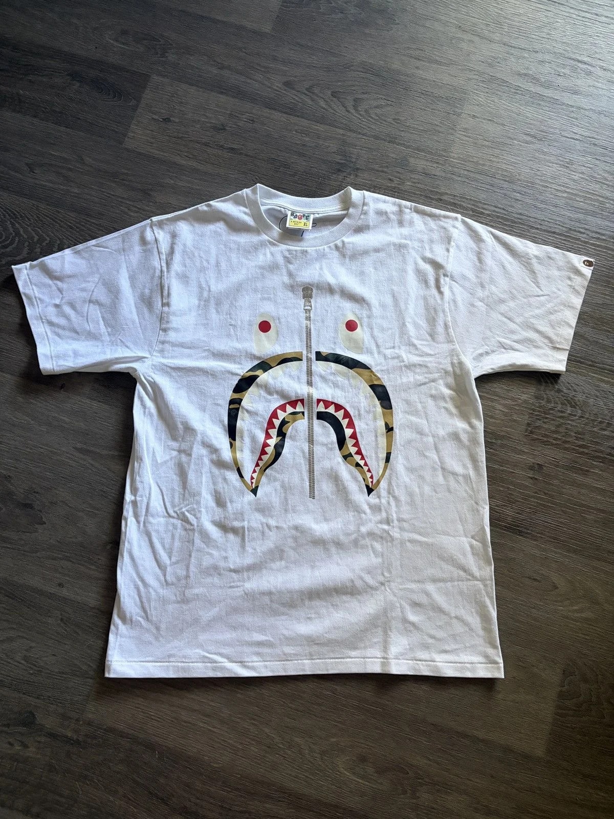 BAPE — Bape Shark Tee — streetwear — resale