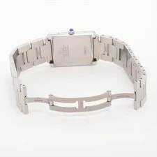 Cartier Tank Solo LM W5200014 SS QZ Silver-Face 1 Extra Link 4