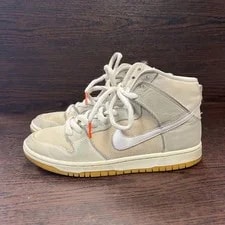 Nike SB Dunk High Pro ISO Skate Shoes Size 7.5 Label DA9626-100 4