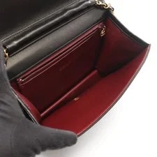 【 】Chanel Matelassé Full Flap Push-Lock Chain 3