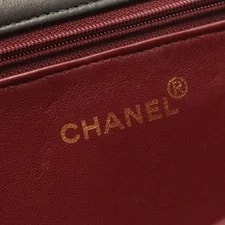 【 】Chanel Matelassé Full Flap Push-Lock Chain 4