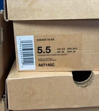 Size 5.5 - NEW A-Cold-Wall* Converse Chuck 70 Low Pavement A07145C ACW 2