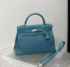 Hermès — Auth Hermès Kelly 32 Ghillies Crossbody — Handbag — resale