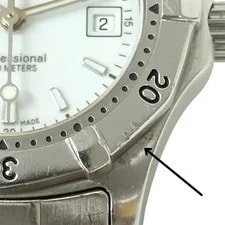 TAG Heuer WK1311-0 Professional 200m Quartz Silver Genuine 3