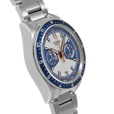 Tudor 70330B ( 70330) 42mm Stainless Steel Blue #WW4773 3