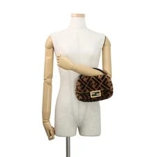 Fendi Pattern Baguette Mini / 8Bs017 2Way 4