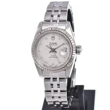 With Paper Tudor Princess Date 92414 10P Diamond Automatic K#147915 2