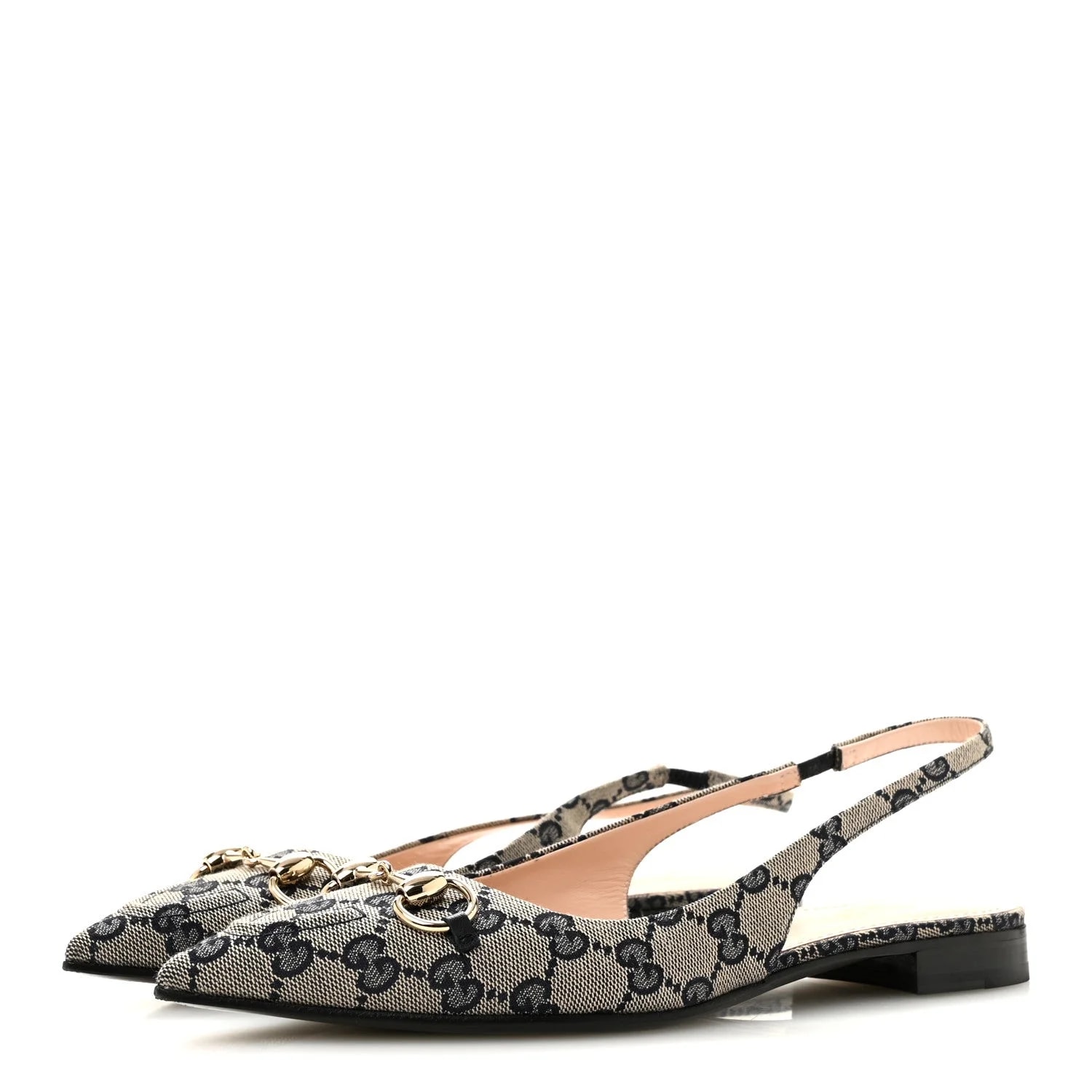 Horsebit Slingback Ballet 38.5 4