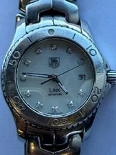 Tag Heuer — Tag Heuer WJ1319-0 Swiss Quartz Diamond Mother of Pearl Dial 27mm — Watch — resale
