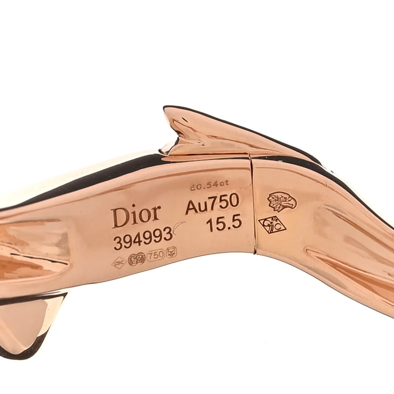 18K Rose Gold Bois de 3