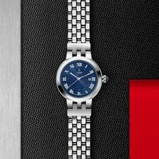 Tudor Clair de Rose Blue Dial 30mm Stainless Steel M35500-0009 2