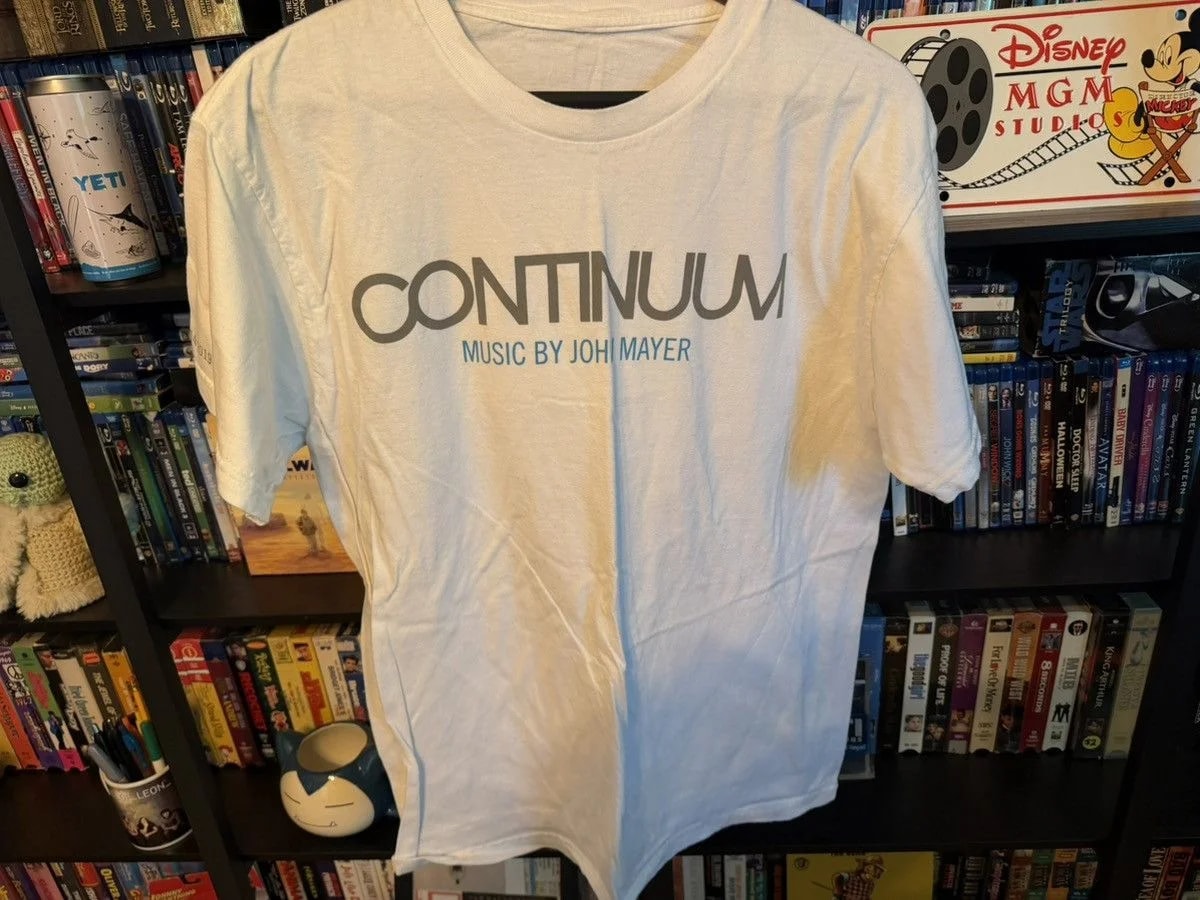 John Mayer Continnum Tour Shirt — streetwear — resale