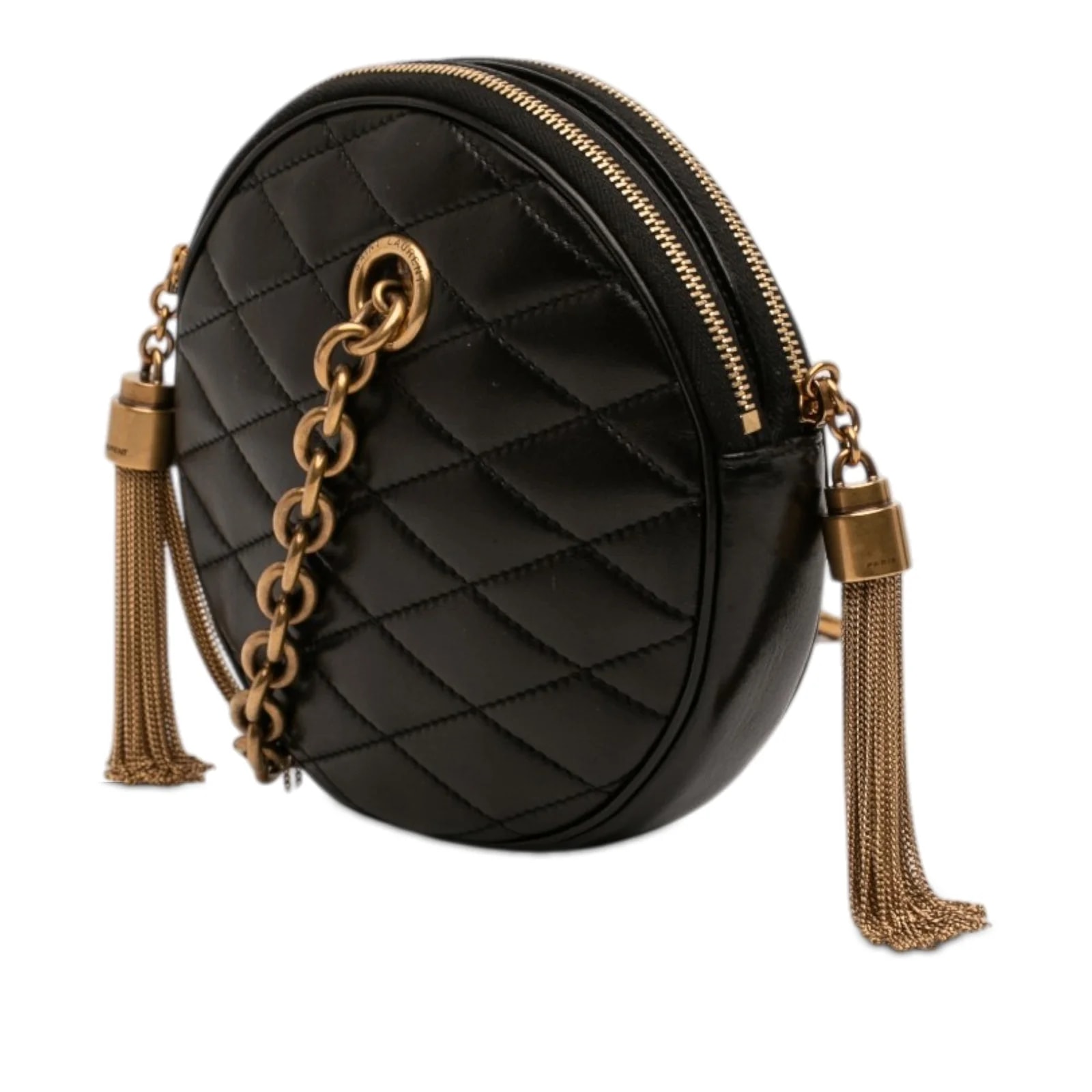 le Maillon Round Tassel Chain Crossbody 2